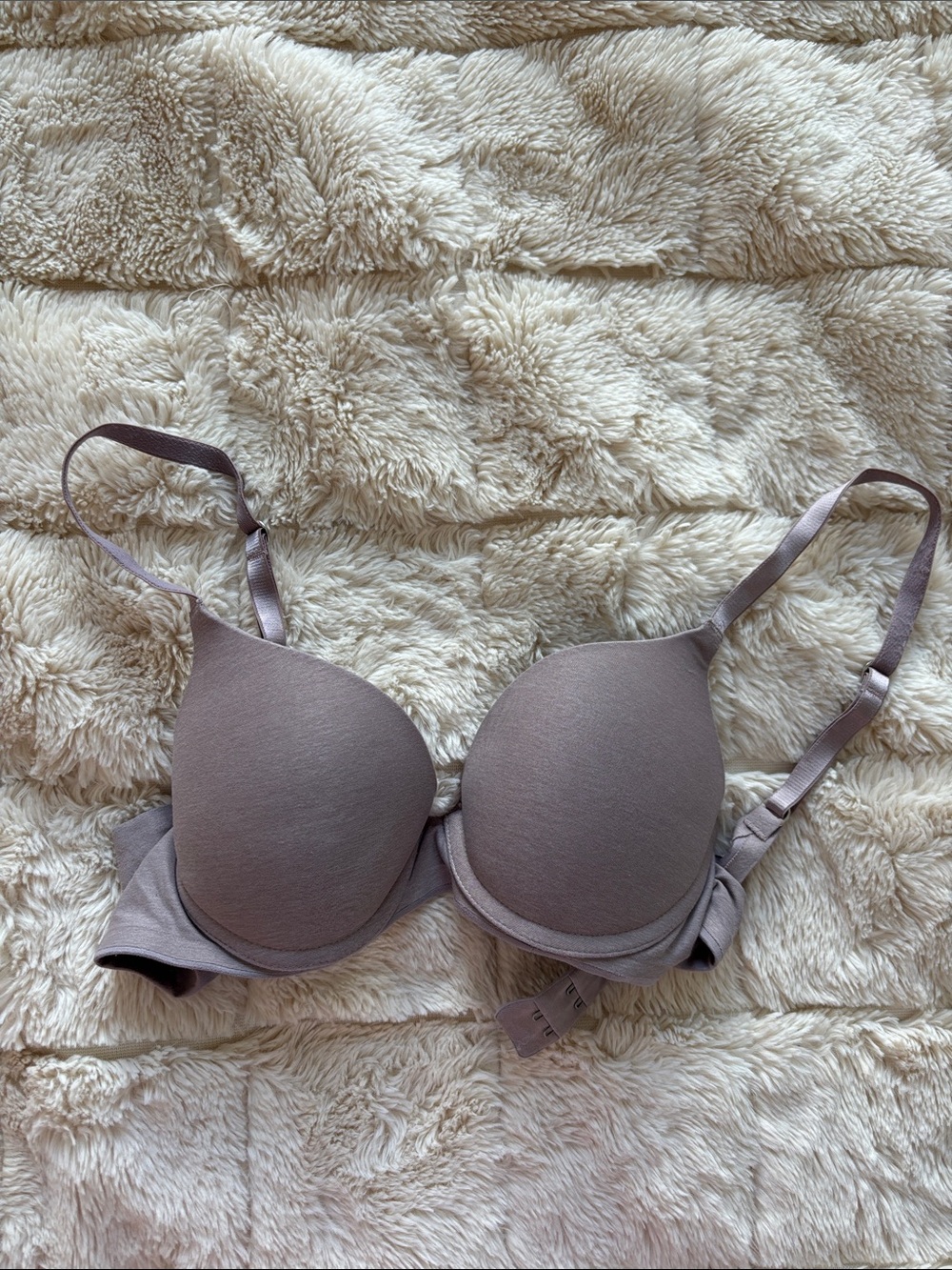 Tonal Taupe Everyday Demi Sunshine Push Up T-Shirt Bra - Comfortable Support